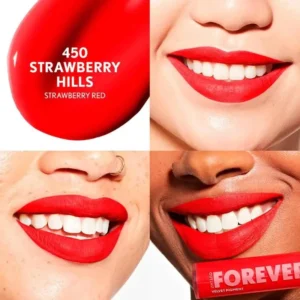 COVER GIRL LABIAL LIQUIDO FOREVER VELVET PIGMENT 450 STRAWBERRY - Imagen 2