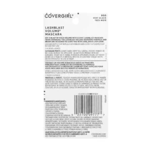 COVER GIRL MASCARA LASH BLAST 800 SUPER BLACK - Imagen 3