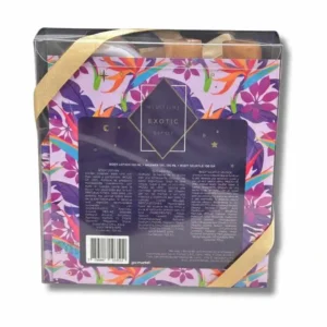 SECRET LOVE ESTUCHE BODY LOTION 150 ML/SHOWER GEL 150 ML/BODY SOUFFLE 100 GR EXOTIC - Imagen 2