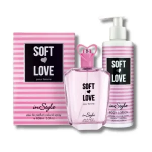 IN STYLE ESTUCHE EDT 100 ML/CR CORPORAL 250 ML SOFT LOVE - Imagen 1