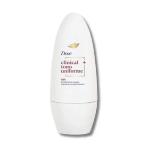 DOVE DESODORANTE ROLL ON 50 ML CLINICAL TONO UNIFORME - Imagen 1