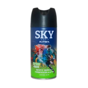 SKY CITY DESODORANTE BODY SPRAY X 150 ML TEENS FUTBOL - Imagen 1