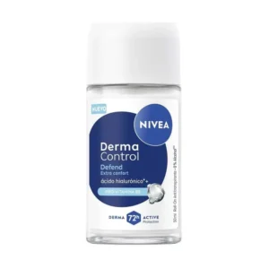 NIVEA DESODORANTE ROLL ON X 50 ML DERMO CONTROL DEFEND PRO-VITAMINA B5 - Imagen 1