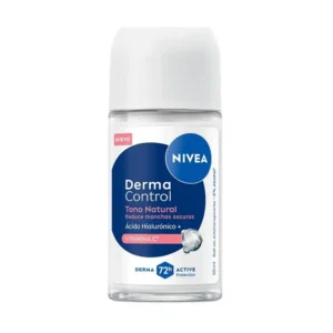 NIVEA DESODORANTE ROLL ON X 50 ML DERMO CONTROL TONO NATURAL VITAMINA C - Imagen 1