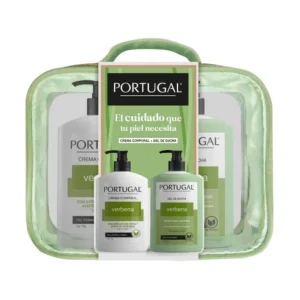 PORTUGAL NECESER CR CORPORAL 450 G/GEL DE DUCHA 470 ML VERBENA/ESPONJA - Imagen 1
