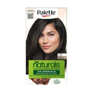 PALETTE NATURALS TINTE KIT 1-0 NEGRO NATURAL - Imagen 1