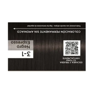 Palette Naturals Tinte Kit 3-1 Negro Espresso - Imagen 5