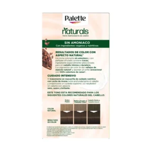 Palette Naturals Tinte Kit 4-0 Castaño Medio - Imagen 2