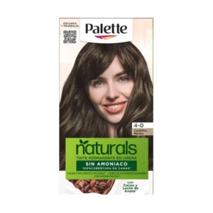 Palette Naturals Tinte Kit 4-0 Castaño Medio - Imagen 1