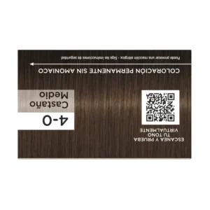 Palette Naturals Tinte Kit 4-0 Castaño Medio - Imagen 5