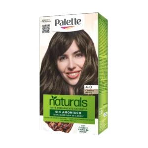 Palette Naturals Tinte Kit 4-0 Castaño Medio - Imagen 8