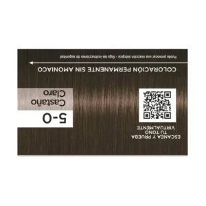 Palette Naturals Tinte Kit 5-0 Castaño Claro - Imagen 5