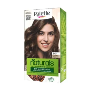 Palette Naturals Tinte Kit 5-0 Castaño Claro - Imagen 8