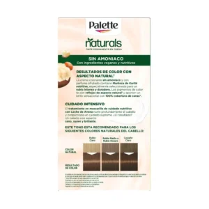 PALETTE NATURALS TINTE KIT 6-0 RUBIO OSCURO - Imagen 2
