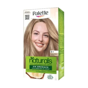 Palette Naturals Tinte Kit 8-1 Rubio Claro Cenizo - Imagen 8
