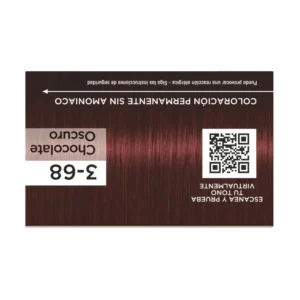 PALETTE NATURALS TINTE KIT 3-68 CHOCOLATE OSCURO - Imagen 5