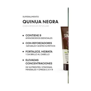 Sumaq Mascarilla Capilar Quinua Negra 250 gr - Imagen 2