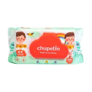 CHUPETIN TOALLITAS HUMEDAS BABY WIPES X 100 UND - Imagen 1