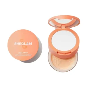 SHEGLAM Insta-Ready Face & Under Eye Setting Powder Duo - 10 Natural Linen - Imagen 1